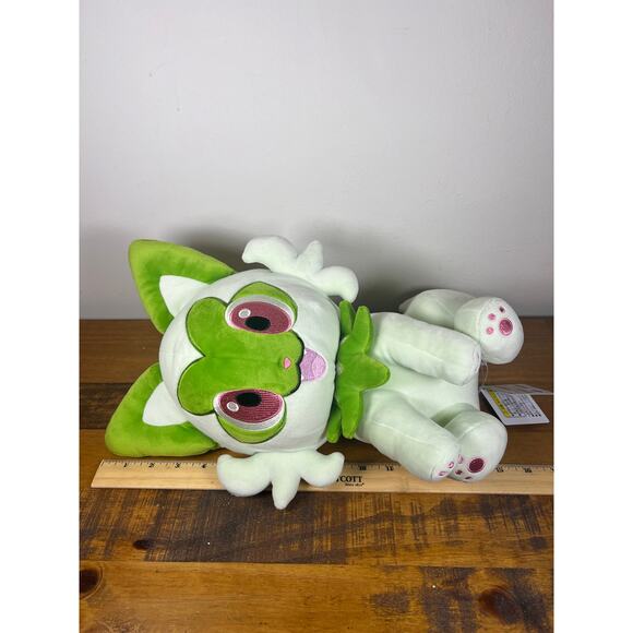 Pokémon Pocket Monsters Sprigatito Large Plush Toy 16" - Picture 5 of 5